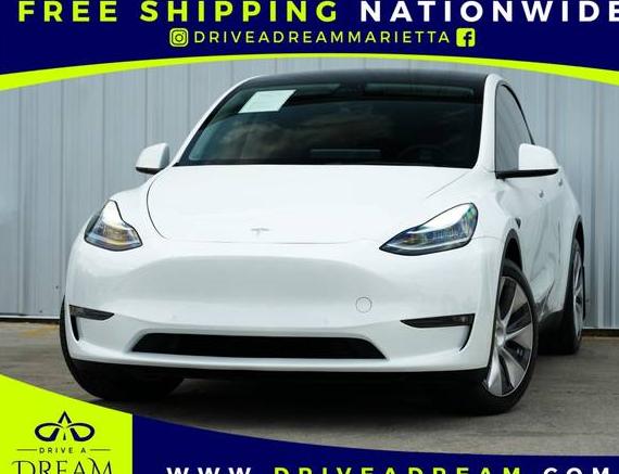 TESLA MODEL Y 2022 7SAYGDEE5NF357941 image